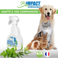 destructeur d odeurs environnement des animaux de compagnie chat chien lapin et made in France