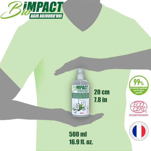 Nettoyant Écran Écologique Bioimpact Green - 2X500ml