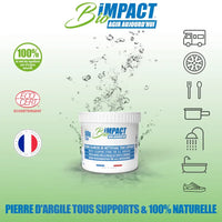 Pierre argile blanche multi surfaces naturelle et écologique certification ECOCERT made in France